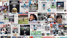 Didžiausi pasaulio sporto laikra&scaron;čiai atidavė pagarbą Diego Maradonai.