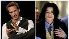 Josephas Fiennesas ir Michaelas Jacksonas