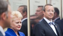 Dalia Grybauskaitė ir Toomas Hendrikas Ilvesas