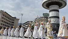 Makedonijos sostinėje &scaron;venčiama &scaron;v. Teresės kanonizacija
