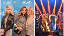 &bdquo;Enya dainų kalėdinis koncerto&ldquo; atlikėjos ir žiūrovės