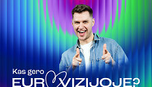 Laidos &bdquo;Kas gero Eurovizijoje?&ldquo; vedėjas Paulius Vaitiekūnas