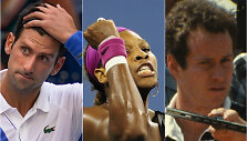 Novakas Džokovičius, Serena Williams Johnas McEnroe teniso korte yra susilaukę griežtų nuobaudų