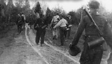 SS specialiojo Dirlewangerio bataliono kareiviai Baltarusijoje, 1943 m.