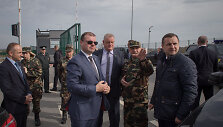 S.Skvernelis lankėsi Pagėgiuose ir susitiko su VSAT Pagėgių rinktinės bendruomene
