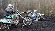 Motociklų &bdquo;Cross country&ldquo; varžybos Biržų raj., Paąžuolės žvyro karjere