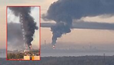 Jaroslavlyje užsiliepsnojo didžiausia &Scaron;iaurės Rusijoje naftos perdirbimo gamykla