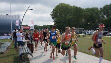 10km bėgimo startas