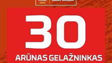 Arūno Gelažninko numeris 2021 m. Dakaro ralyje