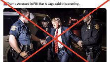 Netikra tariamo Donaldo Trumpo sulaikymo nuotrauka išplito internete