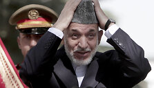 Президент Афганистана Хамид Карзай.