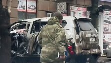 Donecke sprogus automobiliui žuvo Olenivkos kolonijos vir&scaron;ininkas Sergejus Jevsiukovas