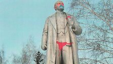 Lenino statula Novosibirske 
