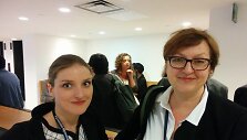 15min žurnalistė Liepa Želnienė su &bdquo;Meduza&ldquo; redaktore Galina Timčenko