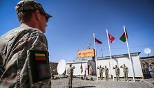 Lietuvos kariuomenės SOP karių sudaryta specialiųjų operacijų patarėjų grupė Afganistane