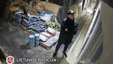 Užfiksuotas įtariamasis