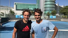 Lucas Pouille ir Rogeris Federeris