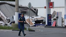 Degalinė Belgorode po birželio 10 d. Ukrainos dronų smūgio