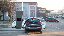 Elektromobilių įkrovimo stotelė Kaune