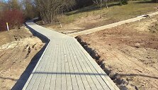 At&scaron;ilus orams į Vilainių kaime esantį parką sugužėjo daugybė darbininkų