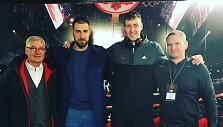 Jonas Kazlauskas, Jonas Valančiūnas, Donatas Motiejūnas ir Mindaugas &Scaron;pokas