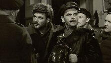 Kadras i&scaron; sovietinio propagandinio filmo &bdquo;Ignotas grįžo namo&ldquo; 