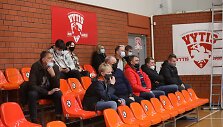 &Scaron;akiuose NKL rungtynes stebėjo ne tik Rolandas Skaisgirys, bet ir kiti žiūrovai.