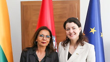 Monika Navickienė ir Najat Maalla M'jid