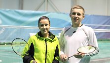 Akvilė Stapu&scaron;aitytė su broliu Ramūnu