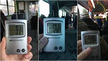 Temperatūra Kauno vie&scaron;ajame transporte