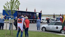 Klaipėdoje mar&scaron;o dalyviams surengtas ir koncertas.