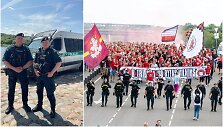 Policijos darbas LKL finalo serijos paskutinio mačo metu