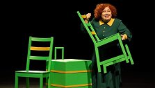Violeta Mičiulienė, scena i&scaron; spektaklio &bdquo;Pabaisų nebus&ldquo;