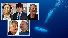 Povandeninio laivo &bdquo;Titan&ldquo; įgula laikoma žuvusia: Shahzada Dawoodas ir jo sūnus Sulemanas, Paulas-Henri Nargeolet,  Stocktonas Rushas ir Hamishas Hardingas