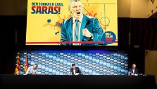 &Scaron;arūnas Jasikevičius ir Josepas Maria Bartomeu
