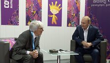 &bdquo;Formulės-1&ldquo; vadovo Bernie Ecclestone'as ir Vladimiras Putinas