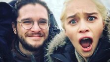 Kitas Haringtonas ir Emilia Clarke