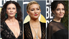 Catherine Zeta-Jones, Kate Hudson ir Angelina Jolie