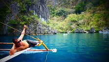 Filipinai, El Nido. Kapitonas ilsisi