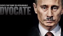 Vladimiras Putinas ant &bdquo;The Advocate&ldquo; vir&scaron;elio