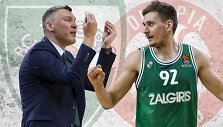 &Scaron;arūnas Jasikevičius ir Edgaras Ulanovas