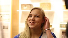 Rūta Meilutytė pristatė savo vardo saldainius &bdquo;Rūtos auksas&ldquo;
