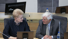 Dalia Grybauskaitė, Valdas Adamkus