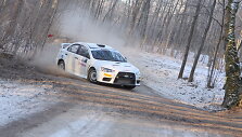 &bdquo;Halls winter rally&ldquo; penktas-septintas greičio ruožai