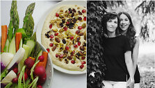 Tinklara&scaron;tininkės ir jų ruo&scaron;tas humusas su granola ir daržovėmis