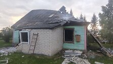 Roki&scaron;kio rajone per sprogimą sugriuvo namas