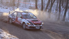 &bdquo;Halls winter rally&ldquo; penktas-septintas greičio ruožai