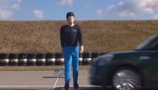 Automobilio saugos sistemos bandymas