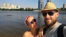 Kamilės Kielaitės Sienkievič ir Bogdano Sienkievičiaus vie&scaron;nagė Kijeve