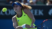 Shuai Zhang prie&scaron; Alizę Cornet